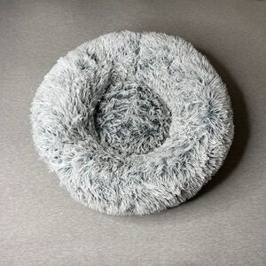 Western Home 24'' Donut Faux Fur Plush Pet Bed